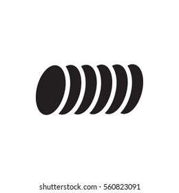 cookie icon illustration isolated vector sign symbol
