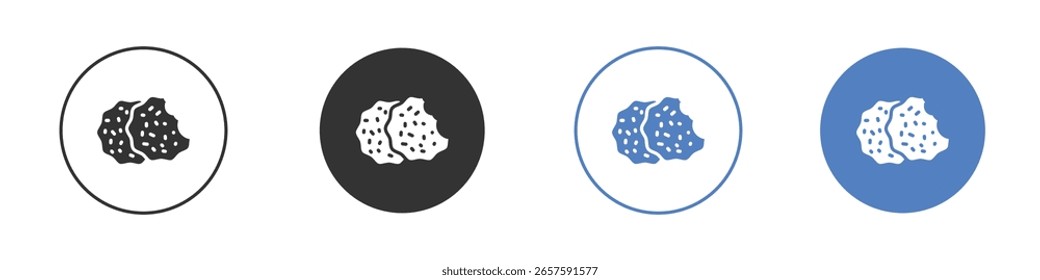 Icono de la galleta logo Diseños gráficos