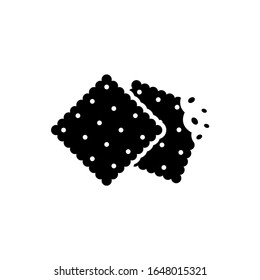 Cookie icon, logo isolated on white background