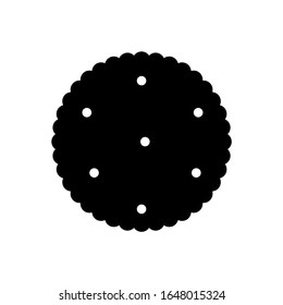 Icono de cookies, logotipo aislado en fondo blanco