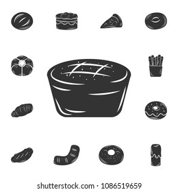 Cookie icon. Simple element illustration. Cookie symbol design  from Bakery collection set. Can be used for web and mobile on white background