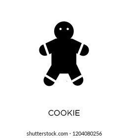 Cookie icon. Cookie symbol design from Christmas collection. Simple element vector illustration on white background.