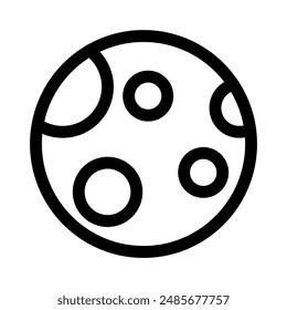 Cookie icon symbol - fresh chocolate cookie snack vector symbol