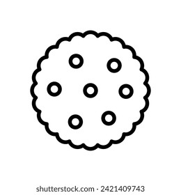 cookie icon symbol vector template