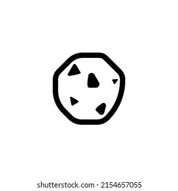 cookie icon vector design templates 