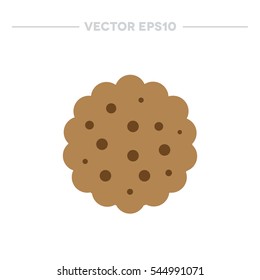 cookie icon. vector illustration