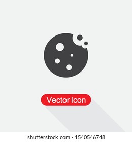 Cookie Icon Vector Illustration Eps10