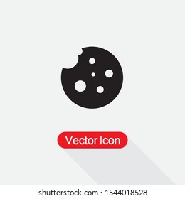 Cookie Icon Vector Illustration Eps10