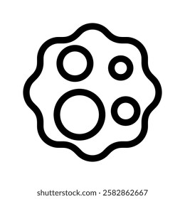 Cookie Icon Vector Symbol Design Illustration