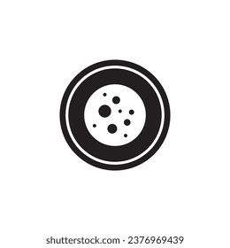 cookie icon vector template illustration logo design