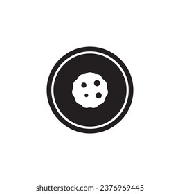 cookie icon vector template illustration logo design