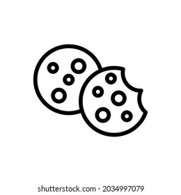 cookie  icon vector for your design element