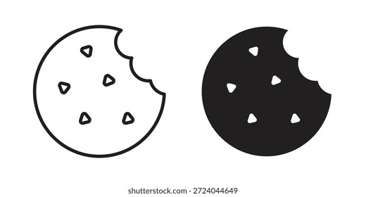 Cookie icons logo design, Pictogram Icons