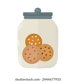 Cookie jar icon clipart avatar logotype isolated vector illustration