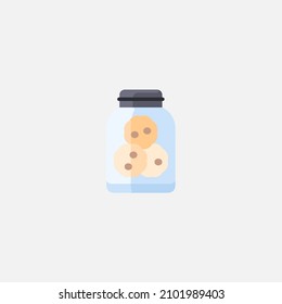 Cookie jar icon sign vector,Symbol, logo illustration for web and mobile