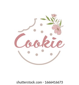 Cookie Logo design is elegant, modern, feminine and professional.
This design is inspired by Gigtan on Cookie combined with charming flowers.