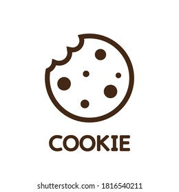 Cookie Logo Design Cookie Vector On Stock Vector (Royalty Free ...