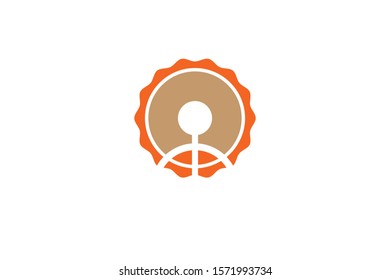 cookie logo template for food and beverage brand