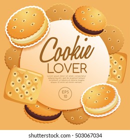 Cookie Lover Elements : Vector Illustration 