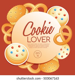 Cookie Lover Elements : Vector Illustration 
