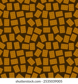 cookie pattern background. biscuits pattern background. chocolate chips pattern background. Cartoon illustration of Cookies. biscuits illustration.