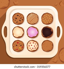 Cookie Set : Vector Illustration