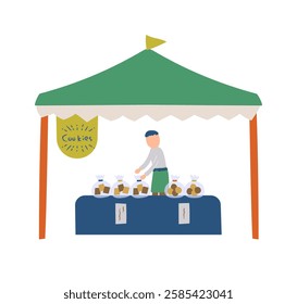 cookie shop, market, shop, event, festival