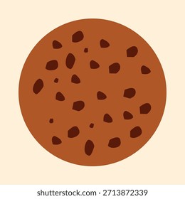 Galleta inteligente de moda de Vector colorido lindo diseño útil Ilustración de fondo colorido.eps