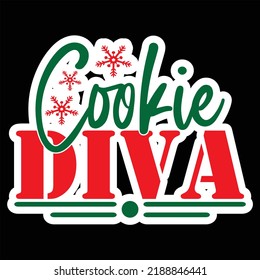 Cookie Sticker Design, you can download vector file.