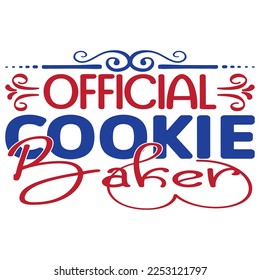 Cookie SVG Design Vector File.