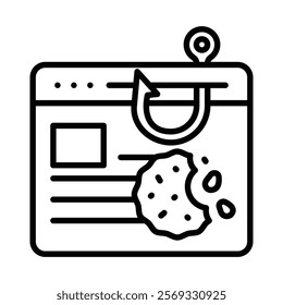 Cookie Theft Icon Element For Design