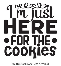 Cookie T-Shirt Designs Vectors File.