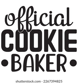 Cookie T-Shirt Designs Vectors File.