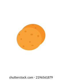 Cookie vector. The element of home bakery.