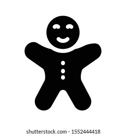 cookie vector glyph flat icon