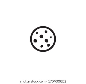 Cookie vector isolated icon illustration. Cookie Illustration