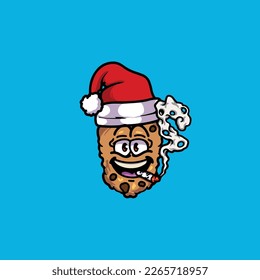 festival de caricatura de brote vectorial de cookie festival de moda personalizada halloween y Navidad