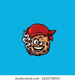 festival de caricatura de brote vectorial de cookie festival de moda personalizada halloween y Navidad