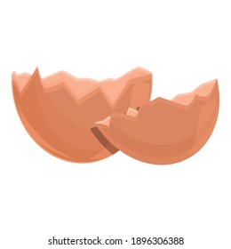 Icono de desperdicio de cookies. Dibujo del icono del vector de residuos de cookies para el diseño web aislado en fondo blanco