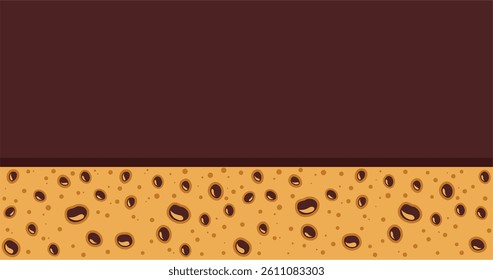 Cookies abstract background art illustration, vector design for all project.