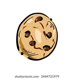 cookies biscuit cookie cartoon vector