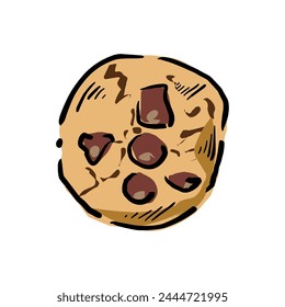 cookies biscuit cookie cartoon vector