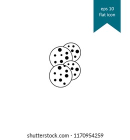 Cookies  Biscuit vector icon