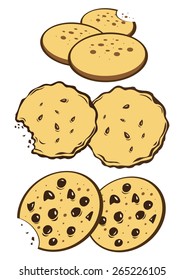 Cookies biscuits  (vector)