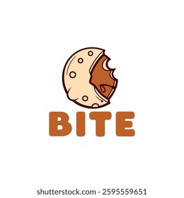 cookies bite logo template design