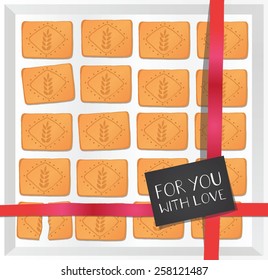 Cookies box.