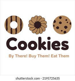 Cookies Business Vector Icon Logo