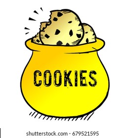 Cookies cartoon