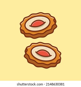 Cookies cartoon icon vector illustration