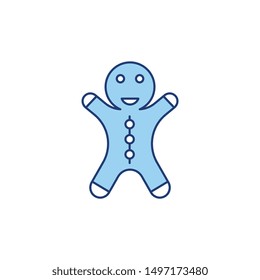 cookies color line icon for food